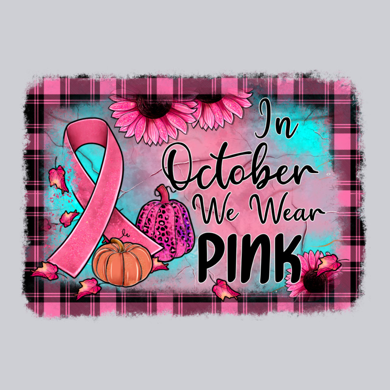 In October We Wear Pink Heavyweight Sweatshirt by JahusDesignShop | Teevron