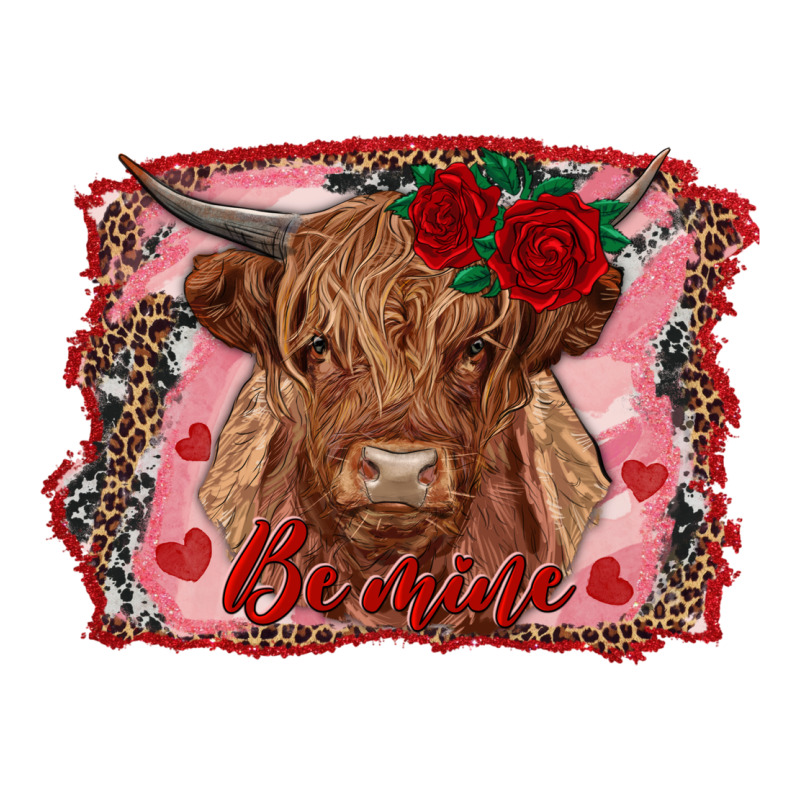 Be Mine Cow Ladies Tee by RanaPortraitStore | Teevron