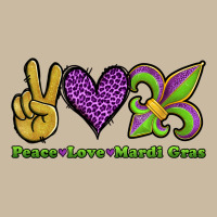 Peace Love Mardi Gras Long Sleeve Tee | Teevron