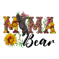pink mama bear with cute bear | Teevron