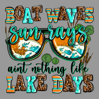 Boat Waves Sun Rays Aint Nothing Like Lake Days Vintage Hoodie | Teevron