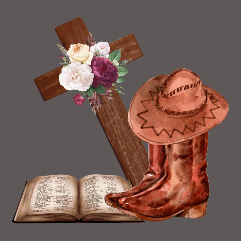 Boots With Bible And Cross Premium Hoodie by Bettercallsaul | Teevron
