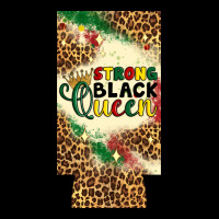 Strong Black Queen 12 Oz Can Cooler (slim) Heavyweight Sweatshirt | Teevron