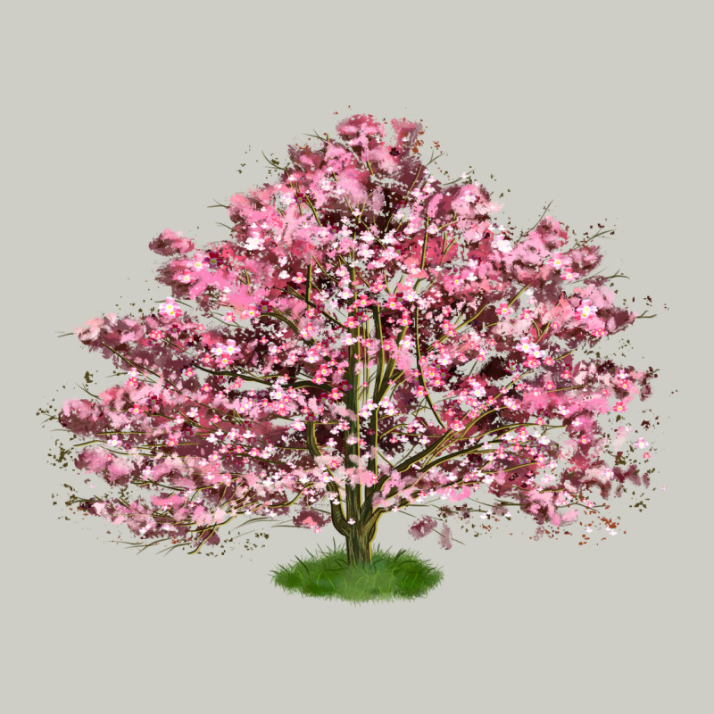 Flowering Dogwood Tree Heavyweight Hoodie by LillyAllenDesigns | Teevron
