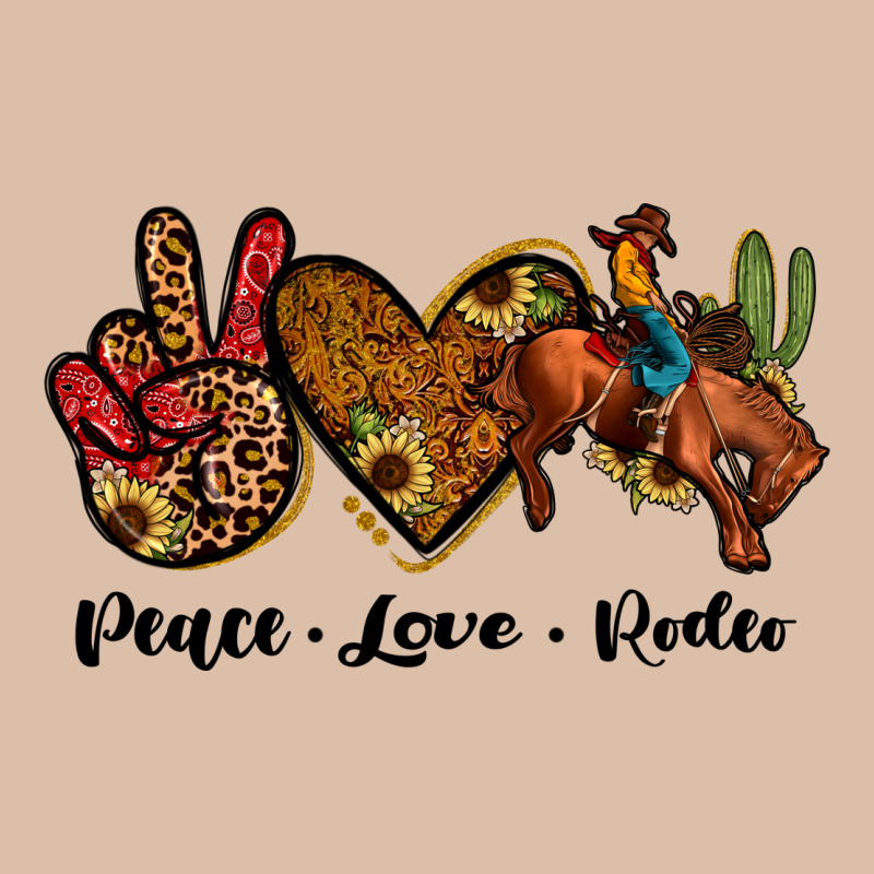 Peace Love Rodeo Urban Heavy Tee by JahusDesignShop | Teevron