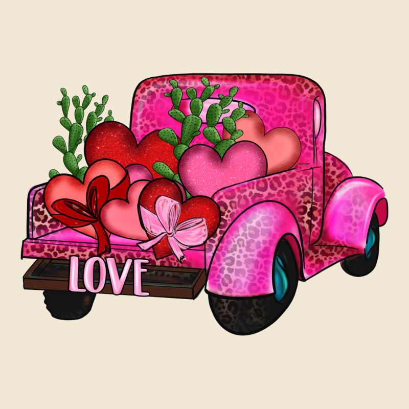 Valentine's Day Heart Cactus Truck Premium Tee by RanaPortraitStore | Teevron