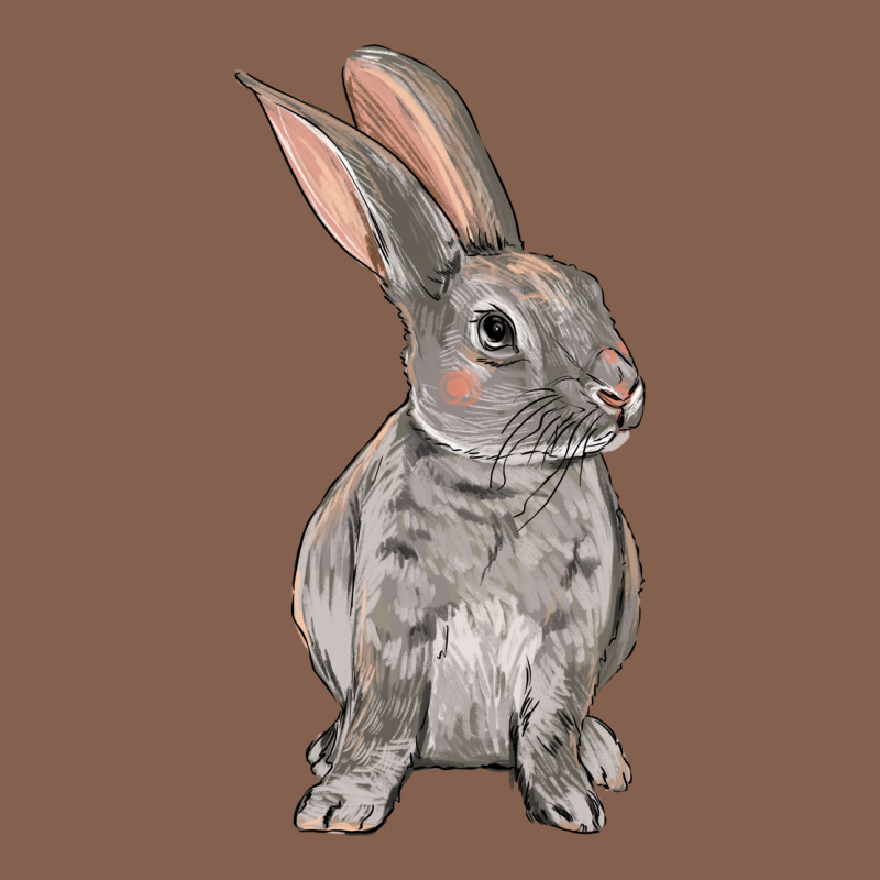 Easter Bunny Zipper Hoodie by NancyCooperArtShop | Teevron