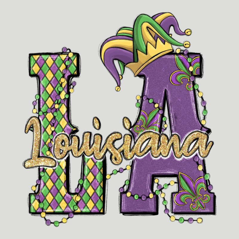 Louisiana Mardi Gras Zipper Hoodie by MaliasSmallBusiness | Teevron