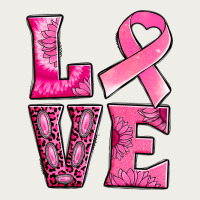 Breast Cancer Love Zipper Hoodie | Teevron