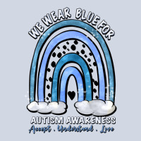 We Wear Blue For Autism Awareness Accept Understan Premium Sweatshirt | Teevron