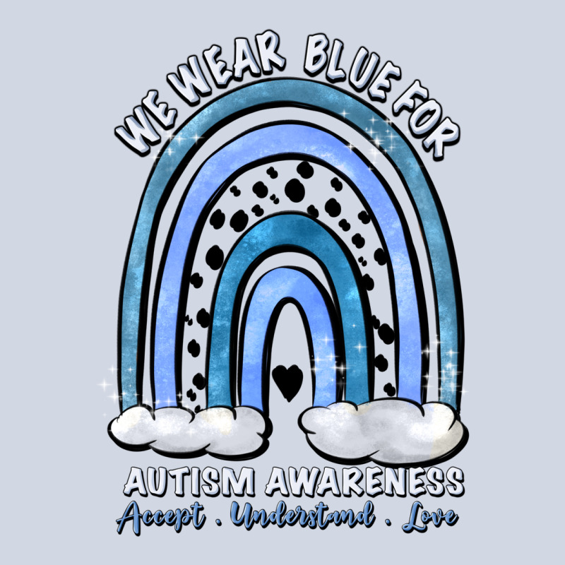 We Wear Blue For Autism Awareness Accept Understan Premium Sweatshirt by Artiststas | Teevron