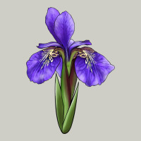 Iris Flower Heavyweight Hoodie | Teevron