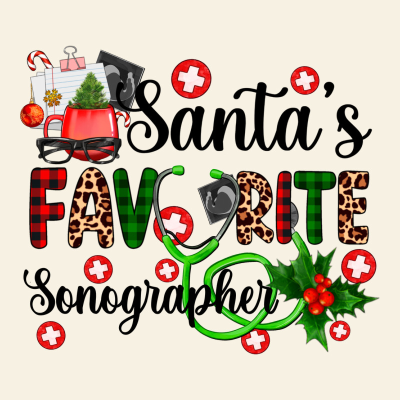 Santa's Favorite Sonographer Vintage Tee by AdoDesignShop | Teevron