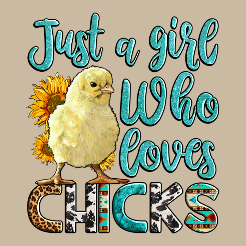 Western Just A Girl Who Loves Chicks Long Sleeve Tee by LillyAllenDesigns | Teevron