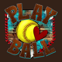 Play Ball Softball Heavy Core Tee | Teevron