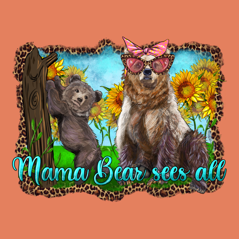 Mama Bear Sees All With Sunflowers Classic Tee by Artiststas | Teevron