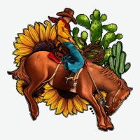 Rodeo Cowboy Sunflower Cactus Urban Heavy Tee | Teevron
