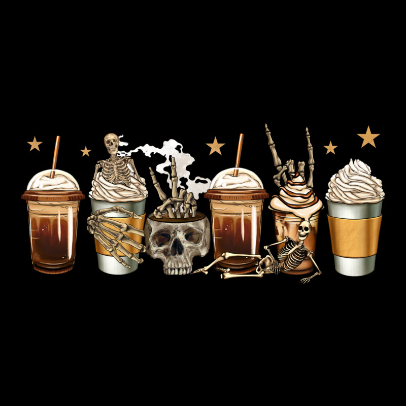 Skeleton Coffee Cups Heavyweight Sweatshirt by Jasminsmagicworld | Teevron