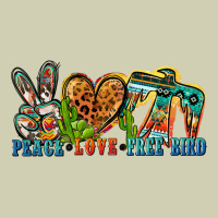Peace Love Free Bird Heavy Core Tee | Teevron