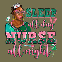 Afro  Nurse Sleep All Day Nurse All Night Vintage Hoodie | Teevron