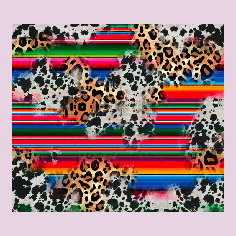Cowhide Leopard Serape Ladies Tee by RanaPortraitStore | Teevron