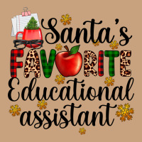 Santa's Favorite Educational Assistant Vintage Tee | Teevron