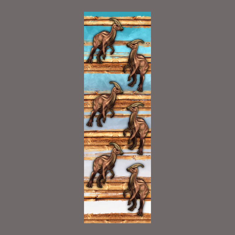 Dinosaur Parasaurolophus Pen Wrap Urban Heavy Tee by Artiststas | Teevron