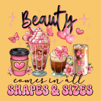 Beauty Comes In All Shapes And Sizes Coffee Cups Vintage Hoodie | Teevron