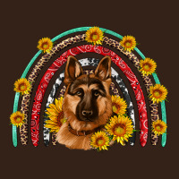 German Shepherd Rainbow Heavy Core Tee | Teevron