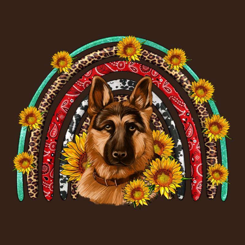 German Shepherd Rainbow Heavy Core Tee by Artiststas | Teevron