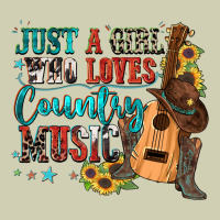 Just A Girl Who Loves Country Music Heavy Core Tee | Teevron