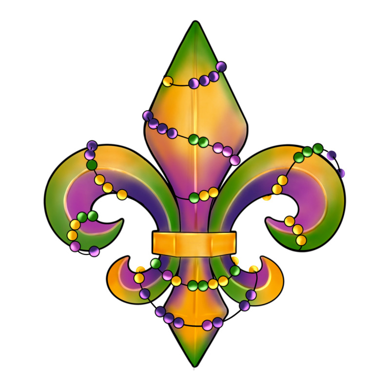 Mardi Gras Fleur De Lis Premium Tee by RanaPortraitStore | Teevron
