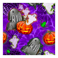 tombstone and ghosts seamless paternal | Teevron