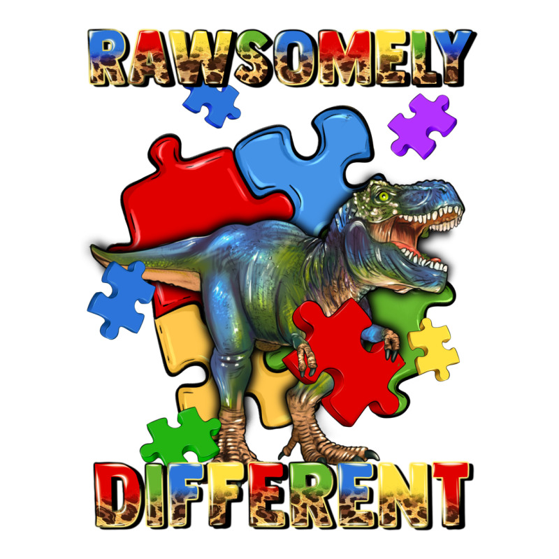 Rawsomely Different Autism T Rex Premium Sweatshirt by Artiststas | Teevron