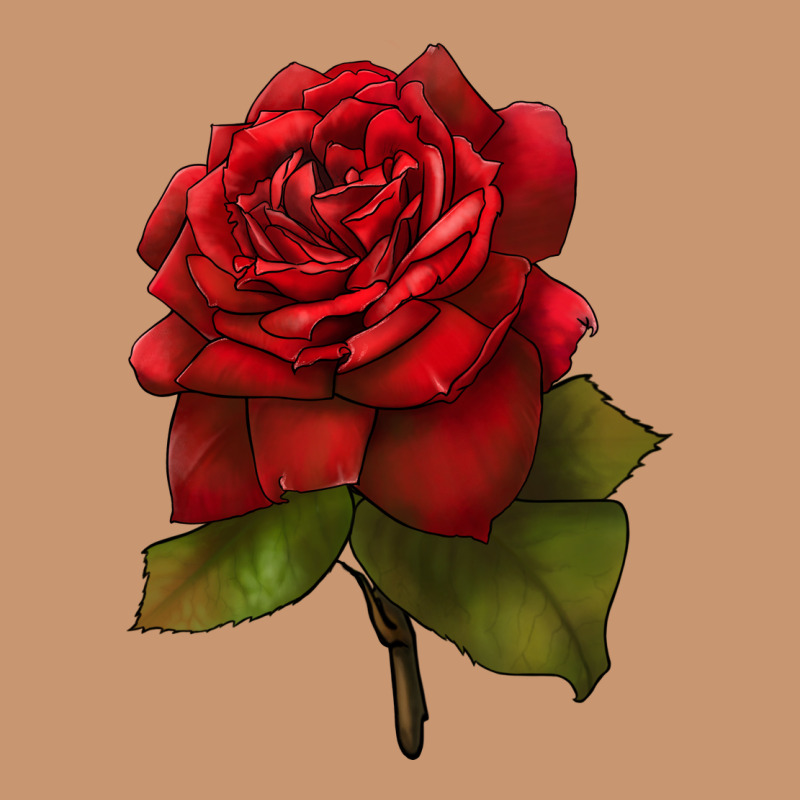 Oklahoma Rose Illustrations Heavyweight Hoodie by LillyAllenDesigns | Teevron