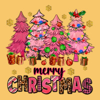 Pink Christmas Trees Vintage Hoodie | Teevron