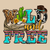 Wild And Free With Cactus Heavyweight Sweatshirt | Teevron
