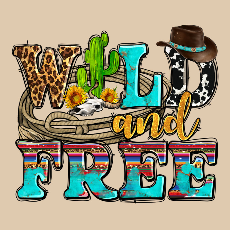 Wild And Free With Cactus Heavyweight Sweatshirt by AdoDesignShop | Teevron