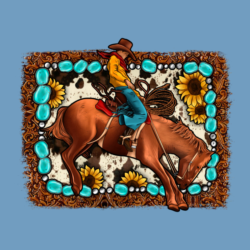 Rodeo Cowboy Urban Heavy Tee by JahusDesignShop | Teevron