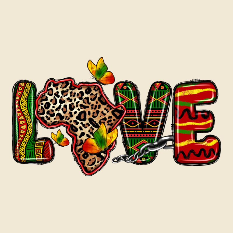 Love Africa Map Premium Tee by Zillion Design Studio | Teevron