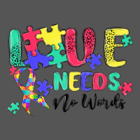 Love Needs No Words Autism Zipper Hoodie | Teevron