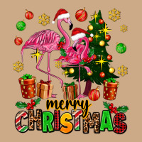 Flamingo Merry Christmas Vintage Hoodie | Teevron