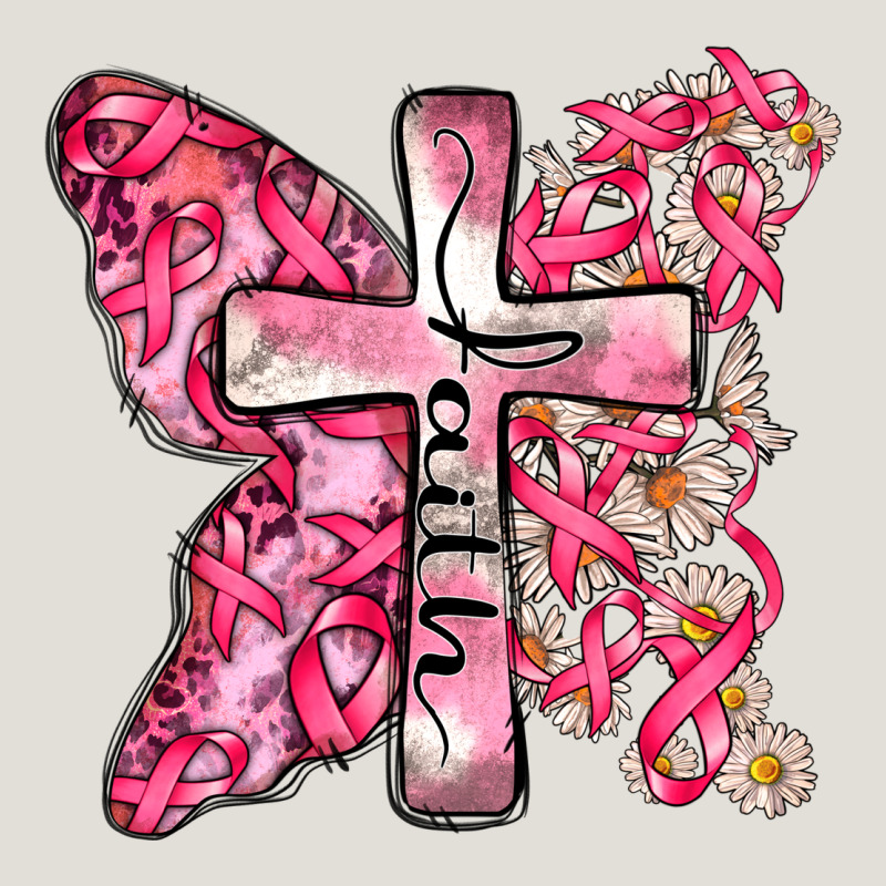 Faith Cancer Cross Heavy Core Tee by Zillion Design Studio | Teevron