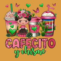 Cafecito Y Chisme Coffee Cups Urban Heavy Tee | Teevron
