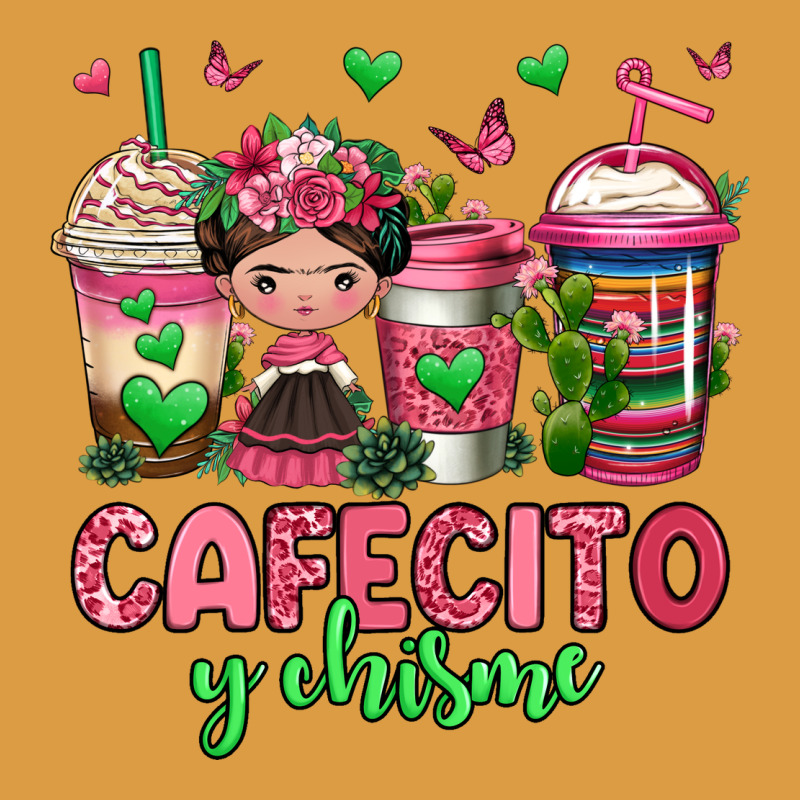 Cafecito Y Chisme Coffee Cups Urban Heavy Tee by Jasminsmagicworld | Teevron