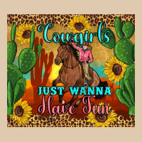 Cowgirls Just Wanna Have Fun Heavyweight Sweatshirt | Teevron