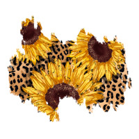sunflower leopard patch | Teevron