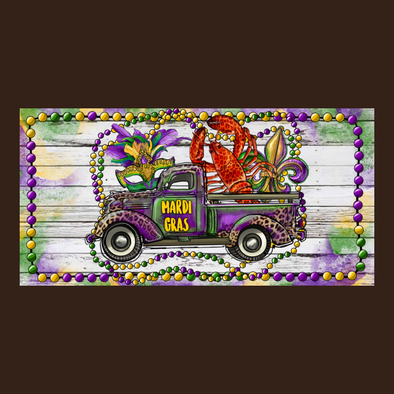 Mardi Gras Truck And Fleur De Lis Crawfish Heavy Core Tee by RanaPortraitStore | Teevron