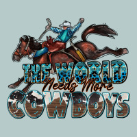 The World Needs More Cowboys Heavy Core Tee | Teevron