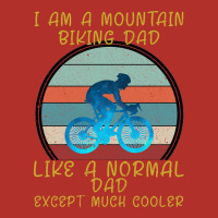 I Am A Mountain Biking Dad Premium Hoodie | Teevron